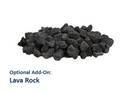 Slick Rock Concrete Ridgeline Conical Fire Bowl with Electronic Ignition