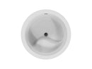 Heatgene 41" Round Acrylic Freestanding Contemporary Soaking Bathtub HG1023