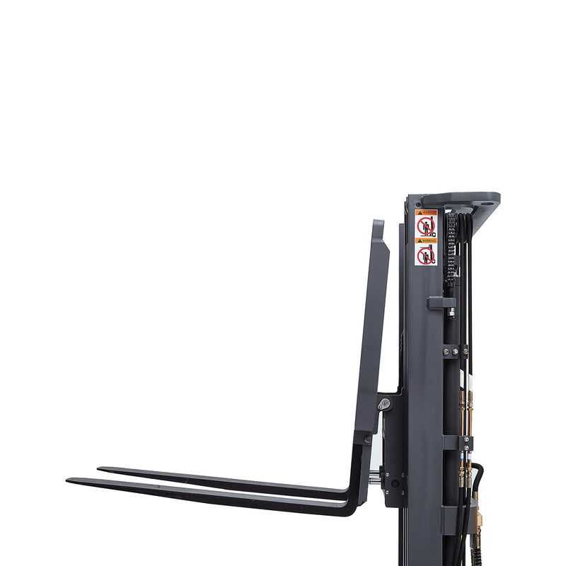 Apollolift Counterbalanced Electric Walkie Stacker with 177" Lift and 3300 lb Cap - A-3032