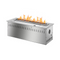 The Bio Flame 18" Remote Controlled SMART Ethanol Burner | RC-18-Silver