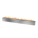 The Bio Flame 60" Remote Controlled SMART Ethanol Burner | RC-60-Silver