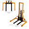 Apollolift Manual Straddle Stacker 1100lbs Cap., 63" Lift Height - A-3004