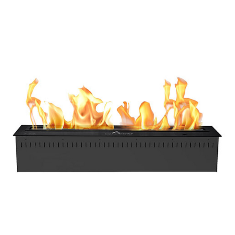 The Bio Flame 38" Remote Controlled SMART Ethanol Burner | RC-38-Silver