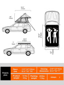 Naturnest Polaris Plus Triangle Roof Top Tent