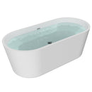 Heatgene Acrylic Freestanding Soaking Bathtub HG476