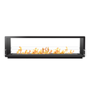 The Bio Flame 96" Firebox Double-Sided Built-In Ethanol Fireplace
