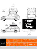 Naturnest Sirius 2 clamshell  rooftop tent XXL