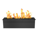 The Bio Flame 24" Remote Controlled SMART Ethanol Burner | RC-24-Silver