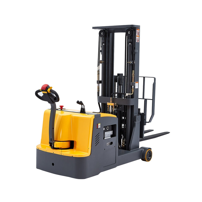 Apollolift Counterbalanced Electric Walkie Stacker with 177" Lift and 3300 lb Cap - A-3032