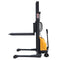Apollolift Semi-Electric Straddle Stacker with 118" Lift and 3300 lb Cap Pallet Stacker - A-3012