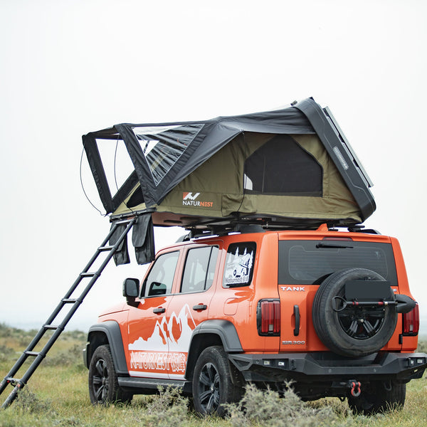 Naturnest  Sirius1 plus clamshell rooftop tent