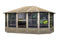 Gazebo Penguin Florence Solarium with Metal Roof 12 Ft. x 15 Ft. Sliding Doors | 41215MR-12