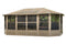 Gazebo Penguin Florence Solarium with Metal Roof 12 Ft. x 18 Ft. Sliding Doors | 41218MR-12