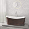 Heatgene 66" Acrylic Freestanding Bathtub HG675