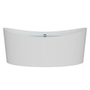 Heatgene 68.5" Acrylic Freestanding Soaking Tub HG699