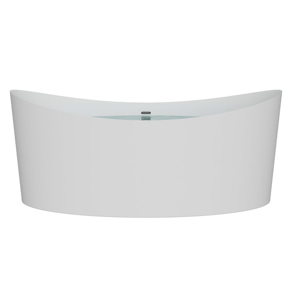 Heatgene 68.5" Acrylic Freestanding Soaking Tub HG699