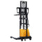Apollolift Semi-Electric Straddle Stacker with 118" Lift and 3300 lb Cap Pallet Stacker - A-3012