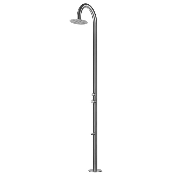Heatgene Outdoor Shower with Shower head & Foot Spout Rinse HG9007