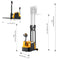 Apollolift Counterbalanced Electric Straddle Stacker with 118" Lift and 1212 lb Cap Pallet Stacker - A-3031