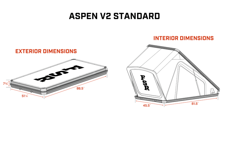 Aspen V2 Standard - Rooftop Tent