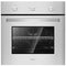 Empava 24 in. Single Natural Gas Wall Oven in Stainless Steel (24WO08)