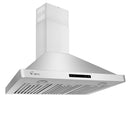 Empava 36 in. Ducted Wall Mount Range Hood in Stainless Steel (36RH04)