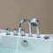 Empava 67 in. Freestanding Jetted Bathtub in White Acrylic (67AIS10)