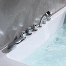 Empava 71 in. 2-Person Luxury Jetted Hydromassage Bathtub (71JT667B)