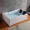 Empava 72 in. 2-Person Luxury Jetted Hydromassage Bathtub with LED Lights (72JT367LED)