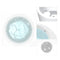 Heatgene 41" Round Acrylic Freestanding Contemporary Soaking Bathtub HG1023