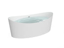 Heatgene 68.5" Acrylic Freestanding Soaking Tub HG699