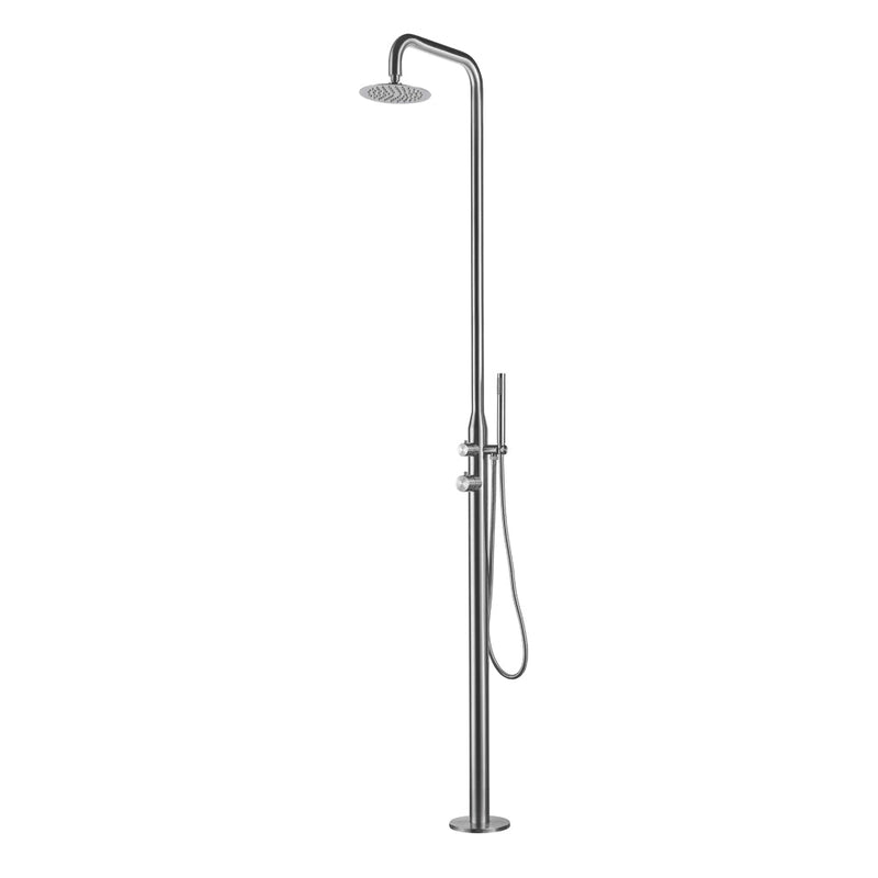 Heatgene Stainless Steel Freestanding Outdoor Shower HG9005