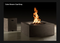 Slick Rock Concrete Horizon 36" Square Fire Table with Electronic Ignition