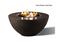 Slick Rock Concrete Oasis 34" Round Fire Bowl with Electronic Ignition