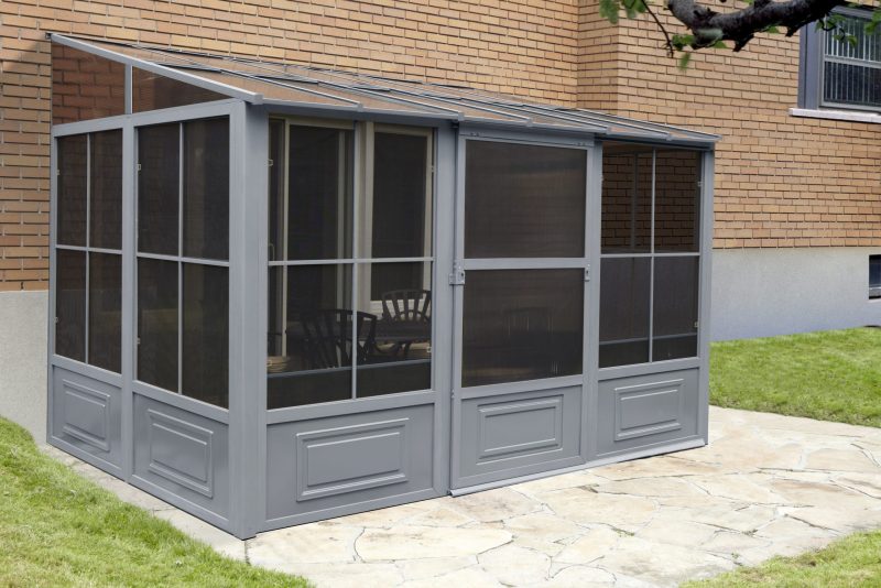 Gazebo Penguin Florence Add-A-Room 8 Ft. x 12 Ft. with Sliding Doors | W1207-12