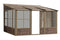Gazebo Penguin Florence Add-A-Room with Metal Roof 10 Ft. x 12 Ft. Sliding Doors| W1209MR-12