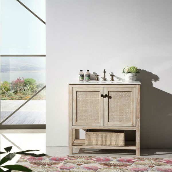 Legion Furniture 36 Inch Solid Wood Vanity | WH5136