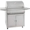 Blaze 32-Inch Freestanding Charcoal Grill with Adjustable Charcoal Tray (BLZ-4-CHAR + CART)