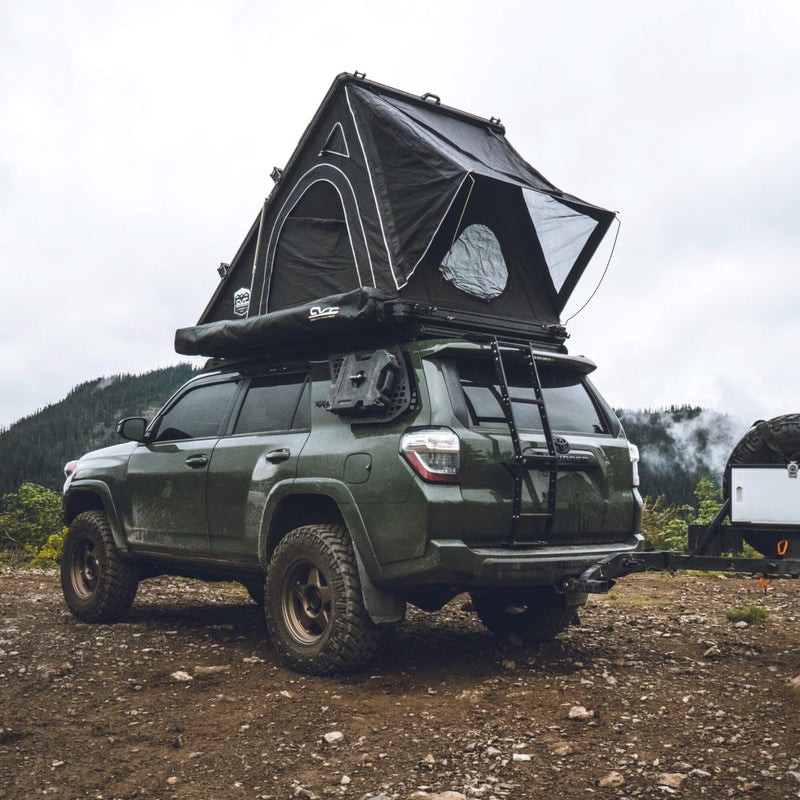 Mt. Hood Aluminum Hardshell Rooftop Tent: Double-Channel