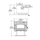 Napoleon Timberwolf Medium Wood Burning Stove | 2200-1