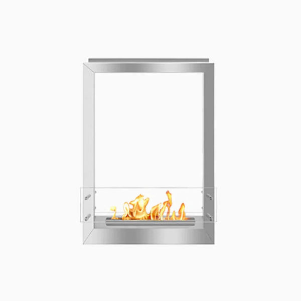 The Bio Flame 24" Firebox Double-Sided Built-In Ethanol Fireplace