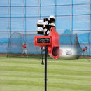 Heater BaseHit Pitching Machine w/ PowerAlley 22' Batting Cage BH399