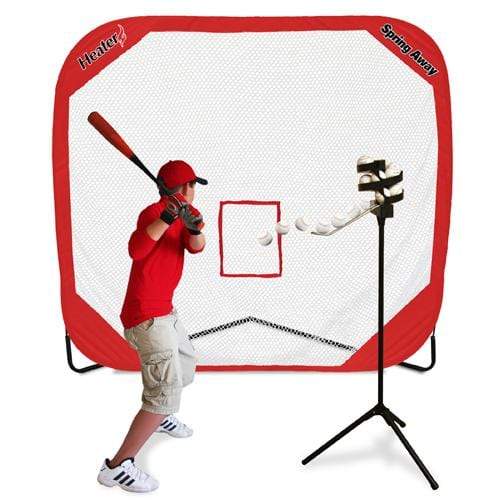 Heater Big League Drop Toss w/ Spring Away Pop-Up Net Package BL129