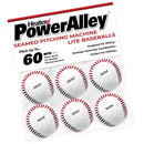 Heater PowerAlley Seamed 60 MPH White Lite Baseballs