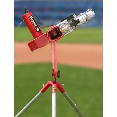 Heater Pro Curveball Baseball Pitching Machine w/ Xtender 24' Batting Cage HTRPRO799