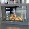 The Bio Flame Sek XL Double-Sided Freestanding Ethanol FIreplace