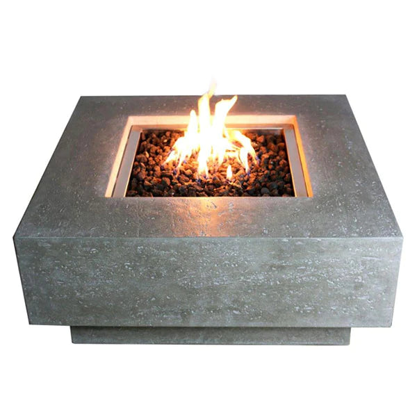 Elementi Manhattan Concrete Fire Table | OFG103LG-NG-DG