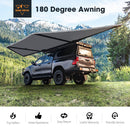 San Hima 180° Free-Standing Awning 600D Double Ripstop Poly-Cotton