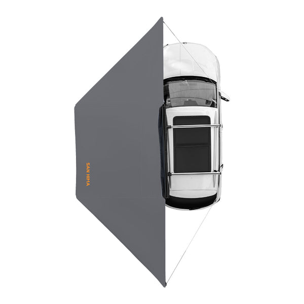 San Hima 180° Free-Standing Awning 600D Double Ripstop Poly-Cotton