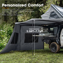 San Hima Side Wall Car Roll Out Privacy Screens Suits 270° Awning Passenger Side